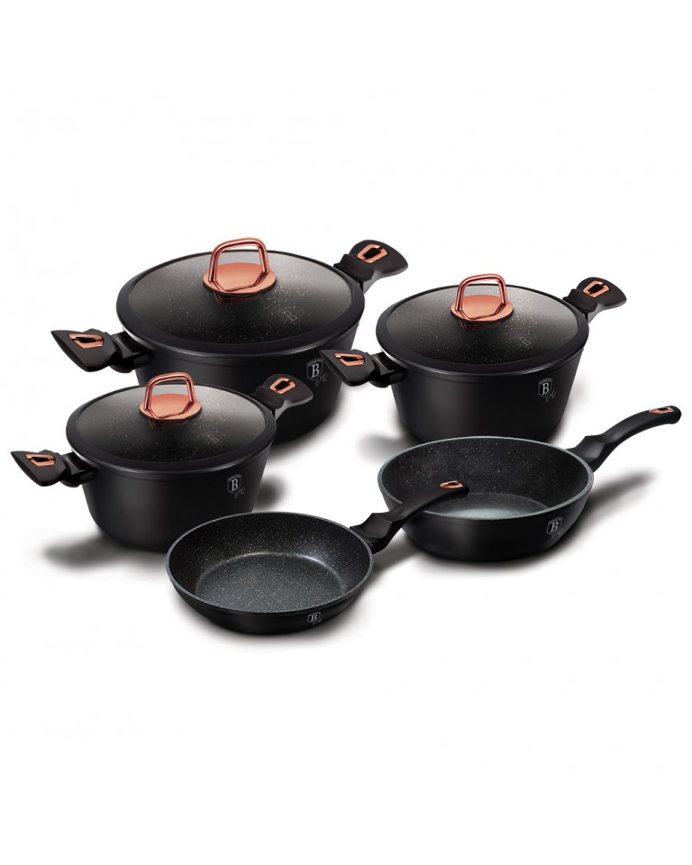 Ollas Set de ollas cerámica con roca volcánica alta calidad inducción -  Cookware Sets - Iquique, Chile, Facebook Marketplace